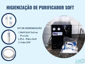 Manutenção purificador soft TJL Filtros